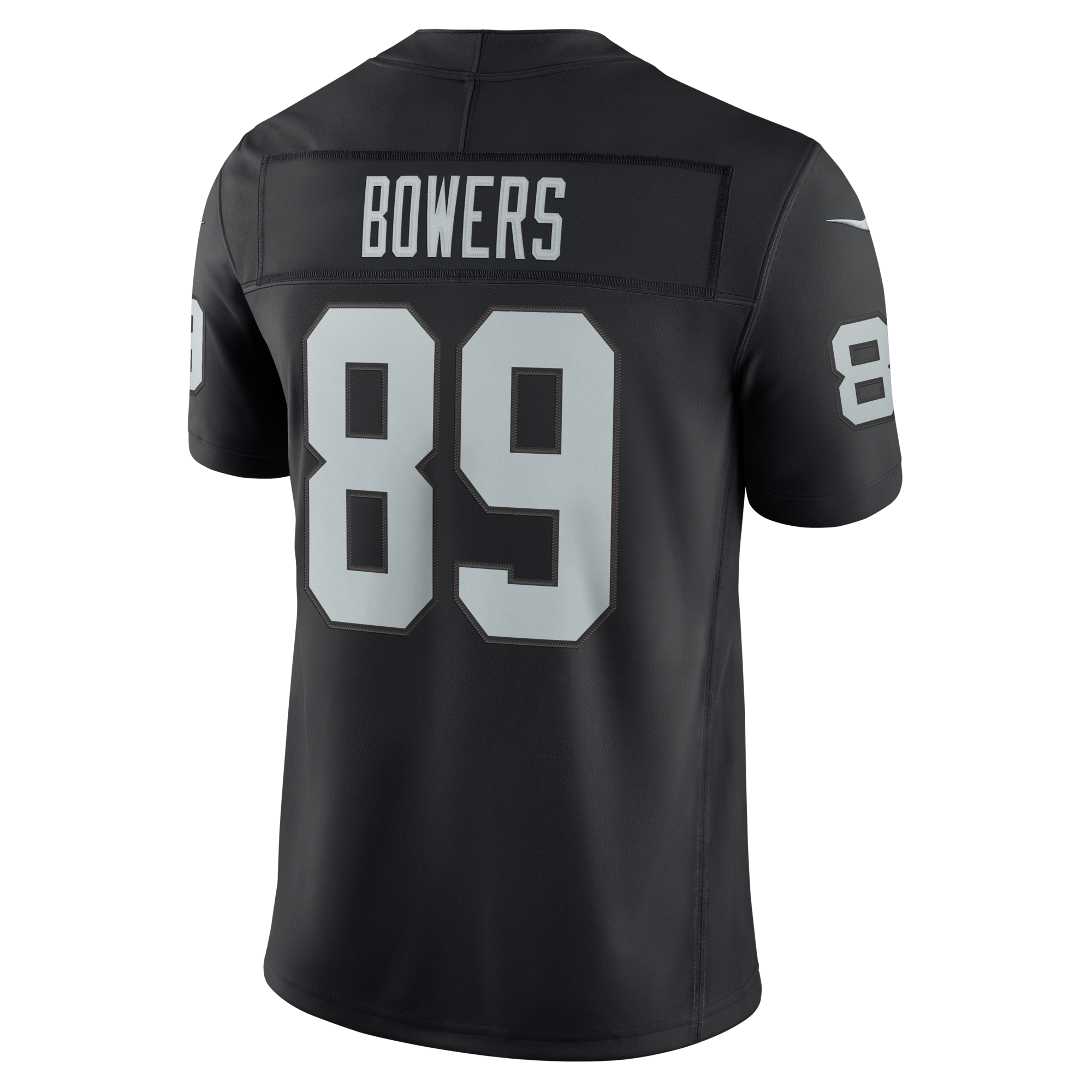 Las Vegas Raiders Brock Bowers Nike Black Team Vapor F.U.S.E. Stitched Limited Jersey