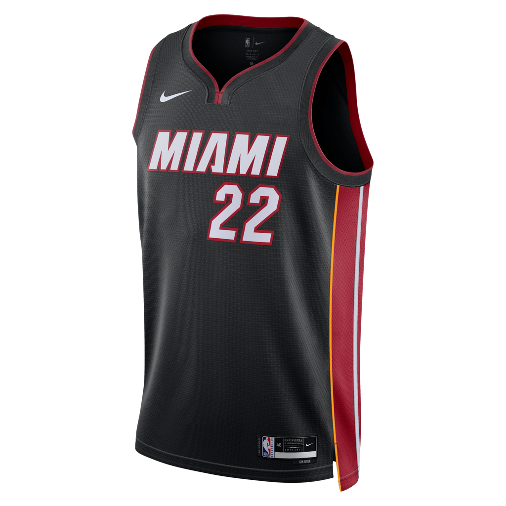 Miami Heat Nike Icon Edition Swingman Jersey - Black - Andrew Wiggins