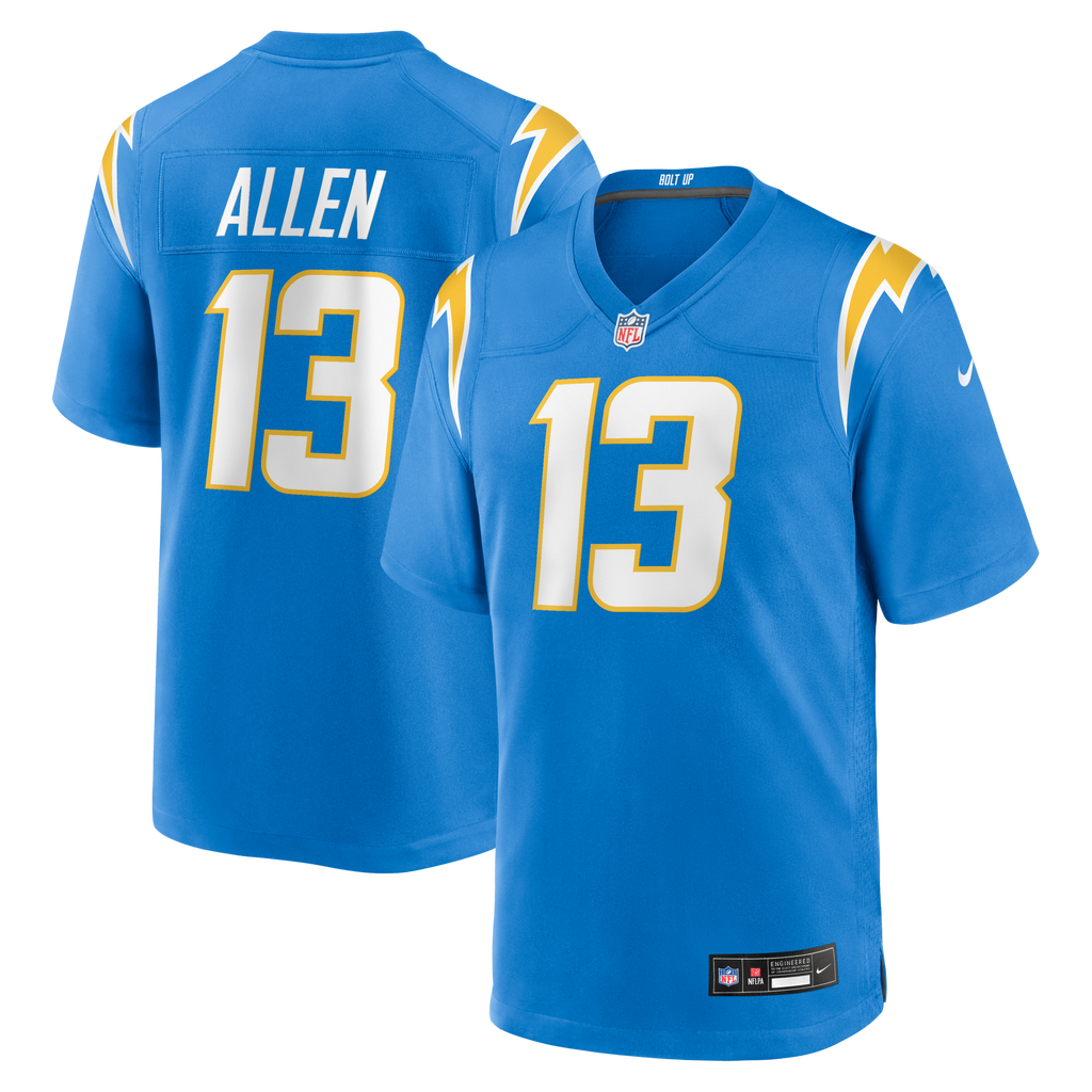 Los Angeles Chargers Keenan Allen Nike Powder Blue Game Player Jersey