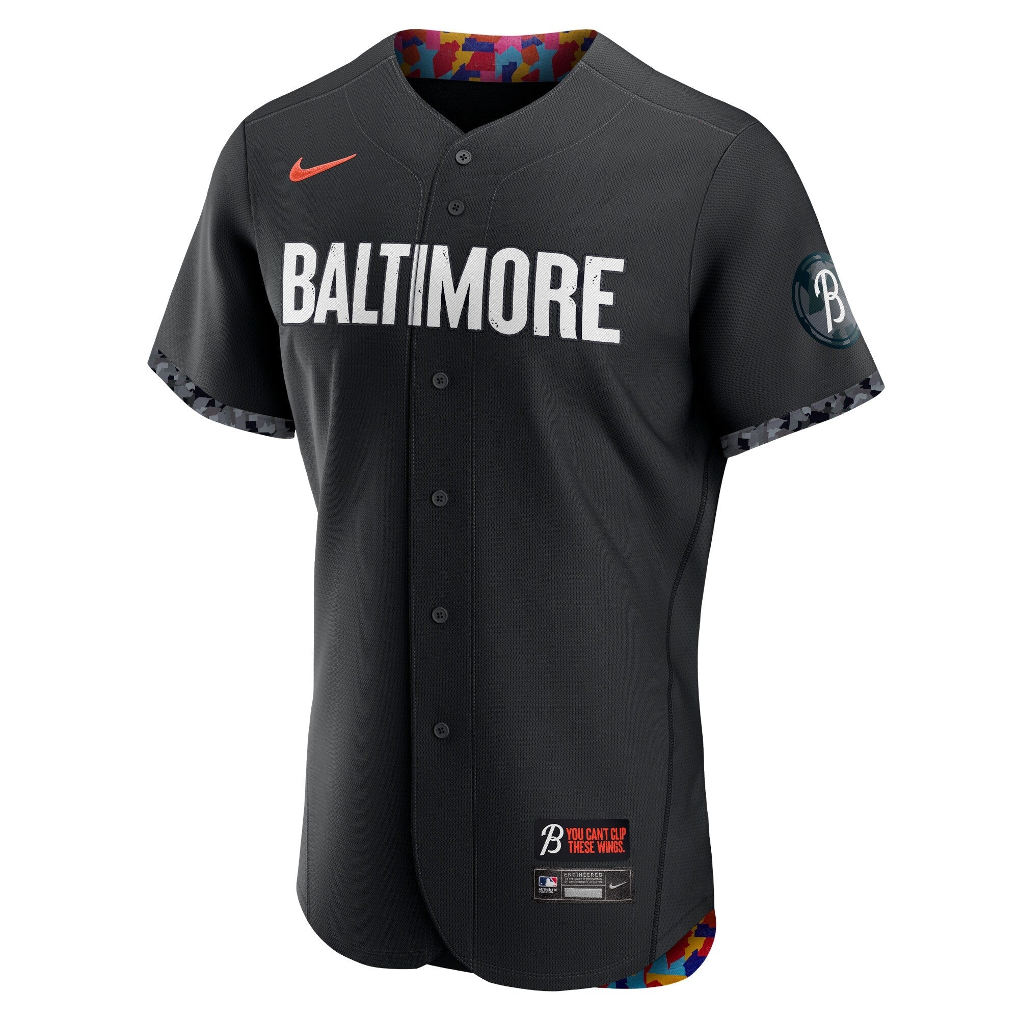 Baltimore Orioles Nike Black City Connect Authentic Jersey