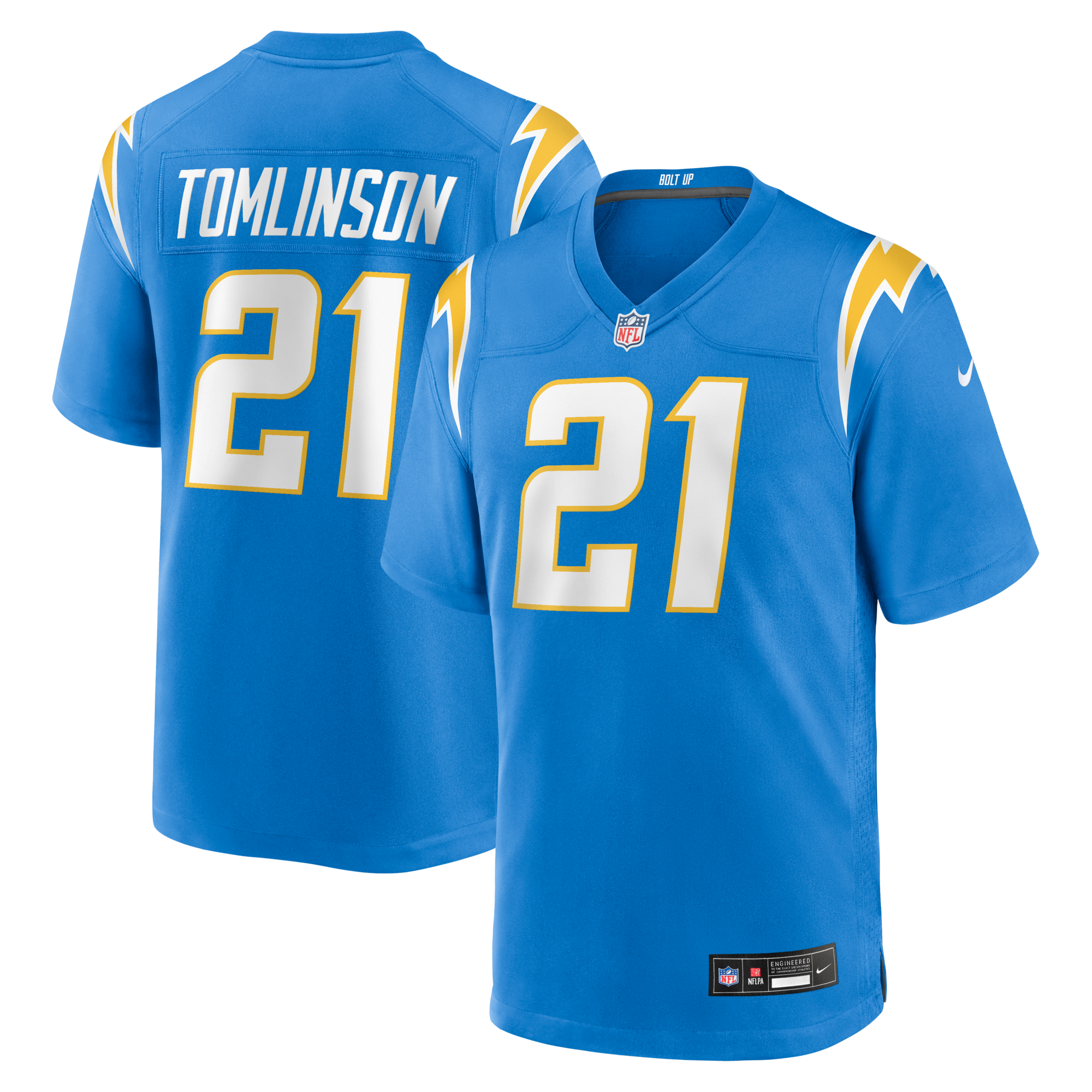 Los Angeles Chargers LaDainian Tomlinson Nike Powder Blue Game Retired Player Jersey
