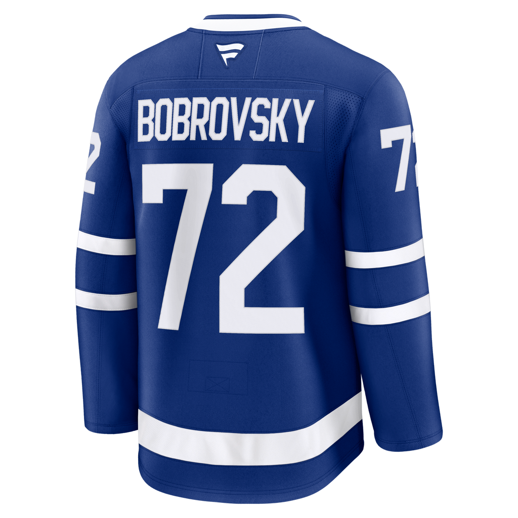 Toronto Maple Leafs Sergei Bobrovsky Fanatics Blue Home Premium Jersey