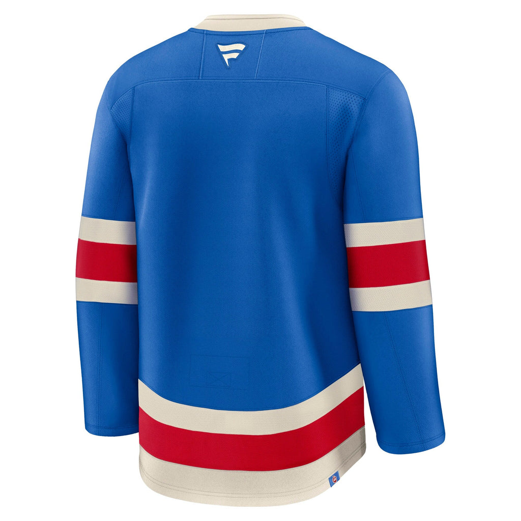 New York Rangers Fanatics Blue Centennial Premium Jersey