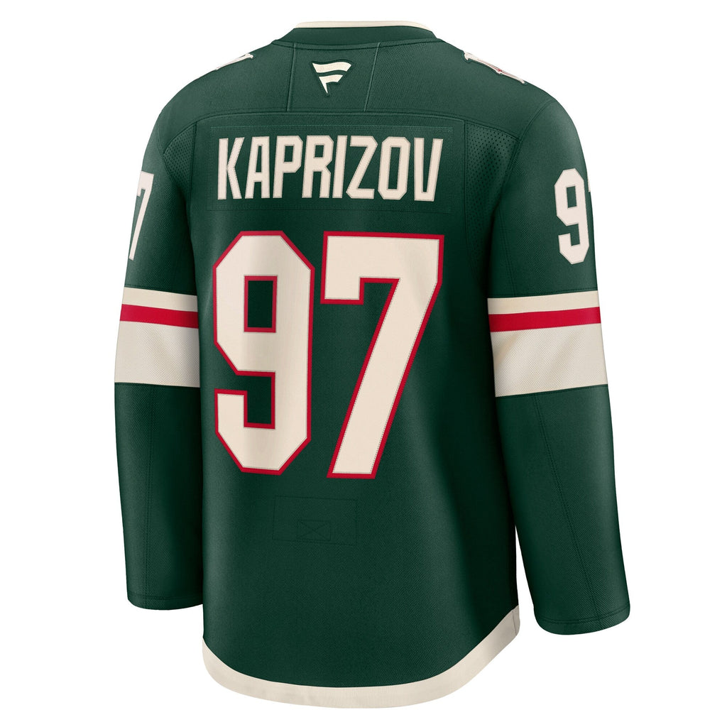 Minnesota Wild Kirill Kaprizov Fanatics Green Home Premium Jersey