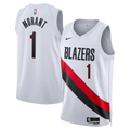 Portland Trail Blazers Nike Replica Association Edition Swingman Jersey - White - Ja Morant