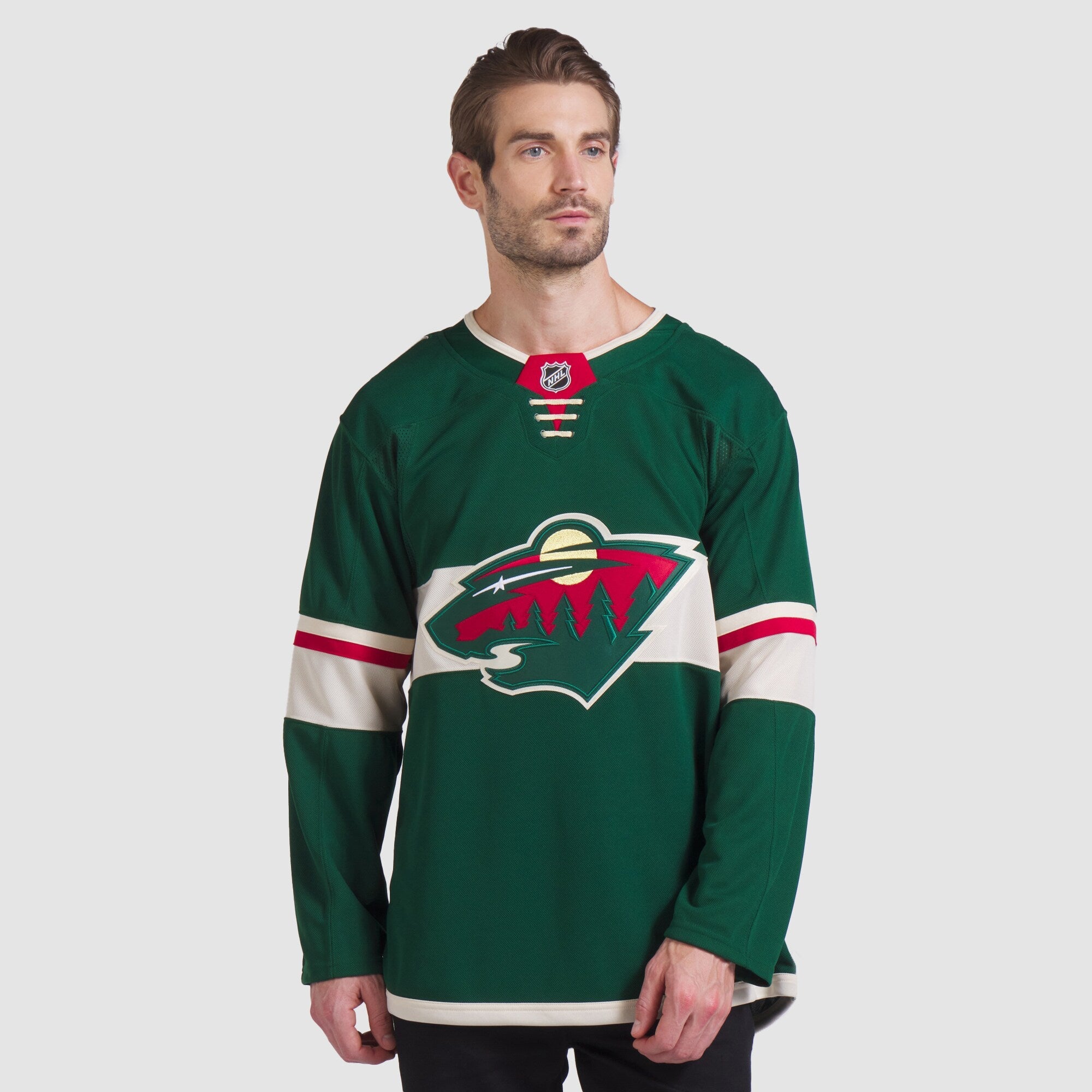 Minnesota Wild Fanatics Green Home Premium Jersey
