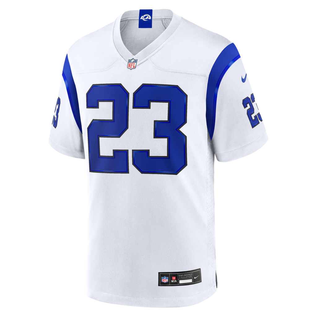 Los Angeles Rams Kyren Williams Nike Fearsome White Game Jersey