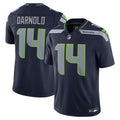 Seattle Seahawks Sam Darnold Nike College Navy Team Vapor F.U.S.E. Stitched Limited Jersey