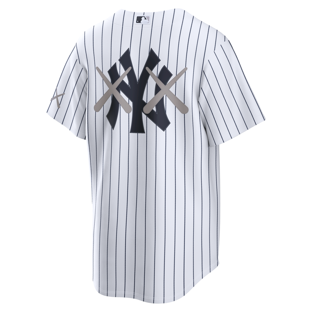 New York Yankees Nike x KAWS White Stadium Jersey