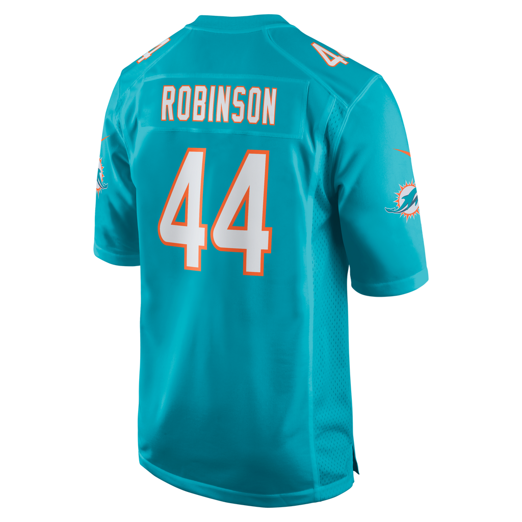 Miami Dolphins Chop Robinson Nike Aqua Player Game Jersey