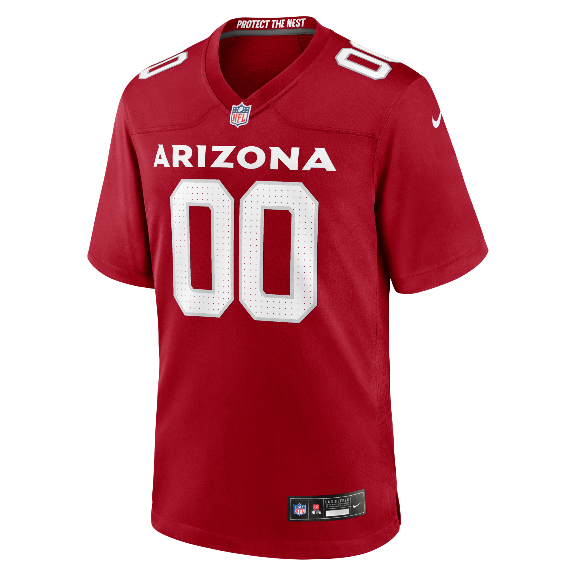 Arizona Cardinals Nike Cardinal Custom Game Jersey