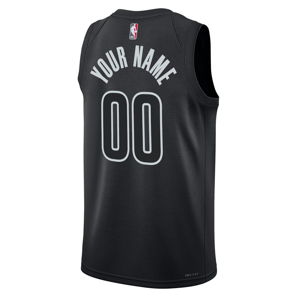 Brooklyn Nets Jordan Statement Swingman Jersey - Custom