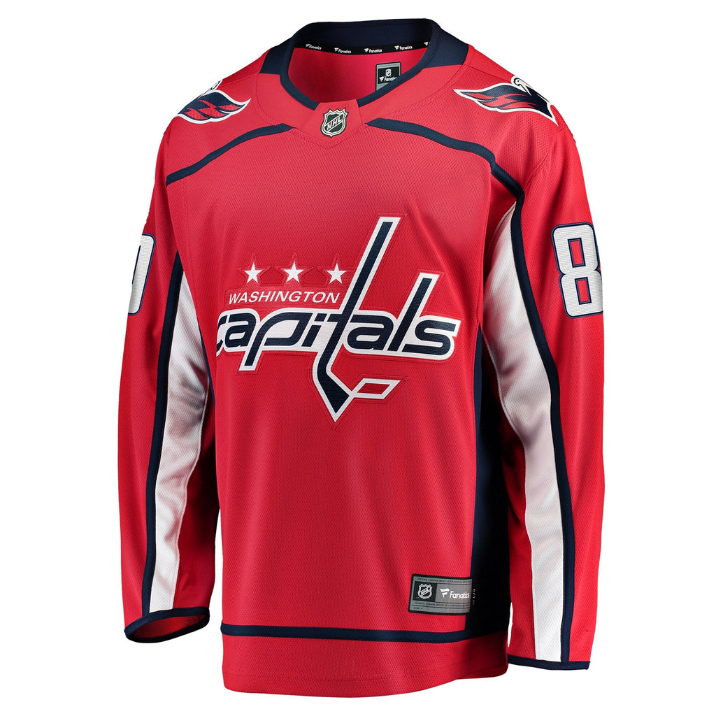 Washington Capitals Pierre-Luc Dubois Fanatics Red Home Premier Breakaway Player Jersey