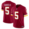 Washington Commanders Jayden Daniels Nike Burgundy Team Vapor F.U.S.E. Stitched Limited Jersey