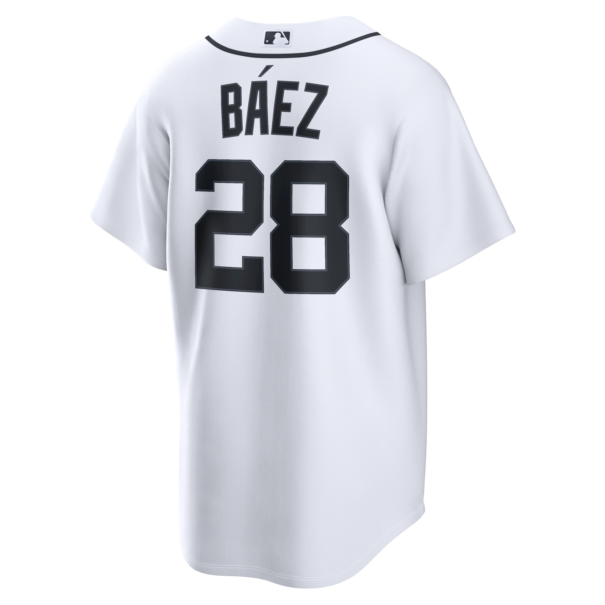 Detroit Tigers Javier Báez Nike White Home Replica Jersey
