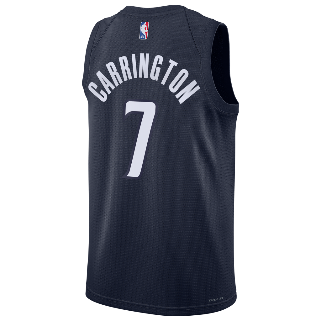 Washington Wizards Jordan Brand Statement Edition Swingman Jersey - Navy - Bub Carrington -
