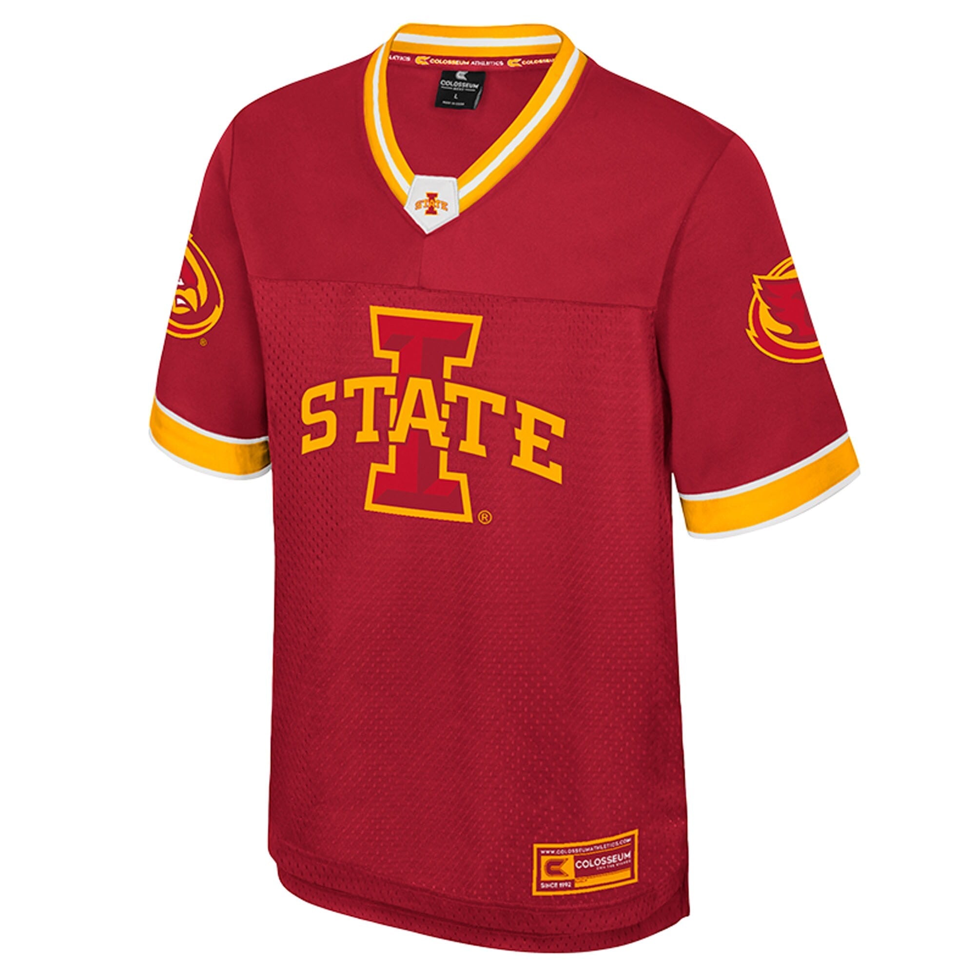 Colosseum Cardinal Iowa State Cyclones Nothing But The Hits Football Jersey