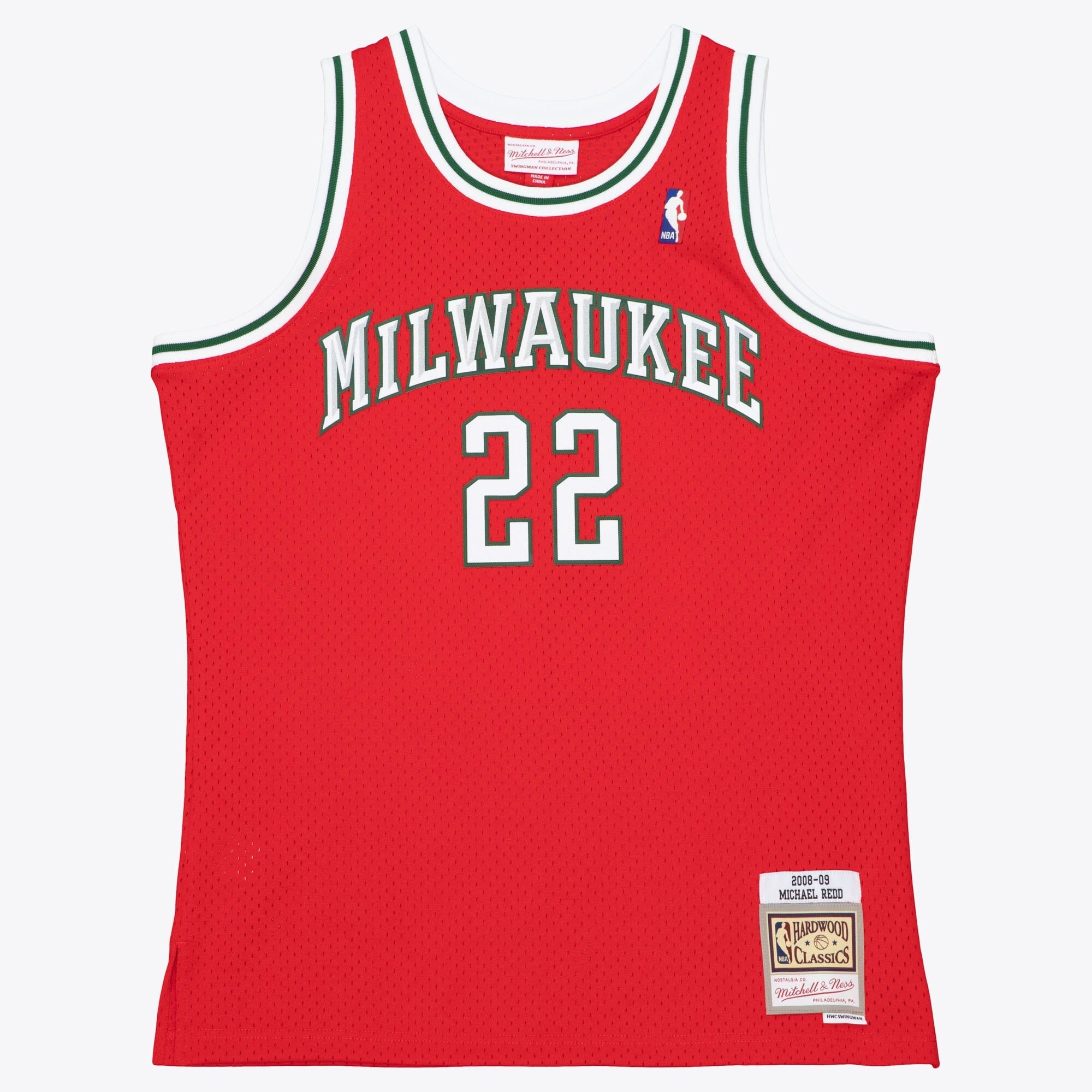Milwaukee Bucks Mitchell & Ness Swingman Jersey Michael Redd 2008-09