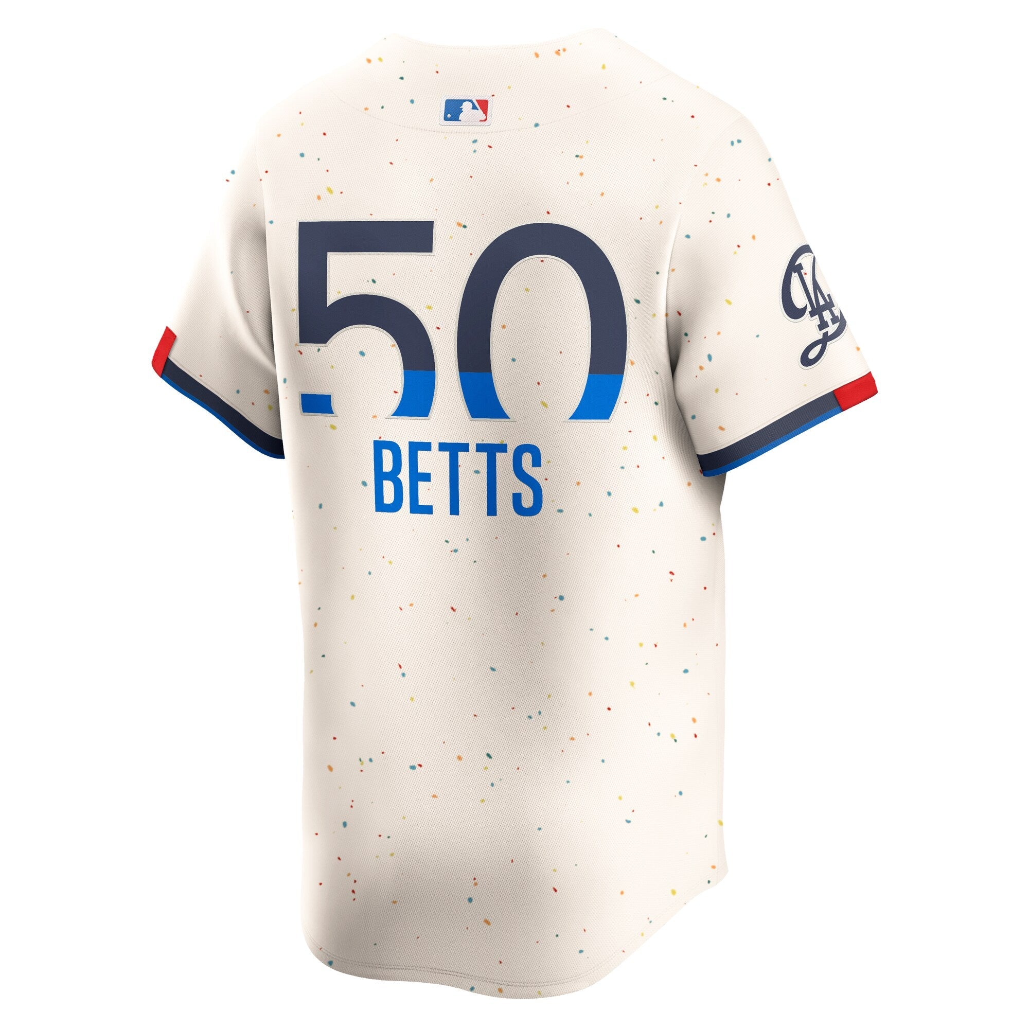 Los Angeles Dodgers Mookie Betts Nike Cream City Connect Limited Player Jersey