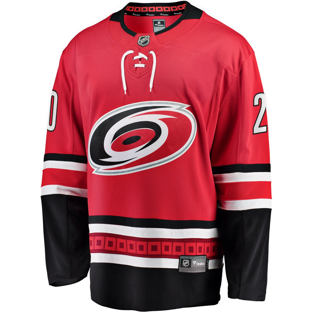 Carolina Hurricanes Sebastian Aho Fanatics Red Alternate Breakaway Player Jersey