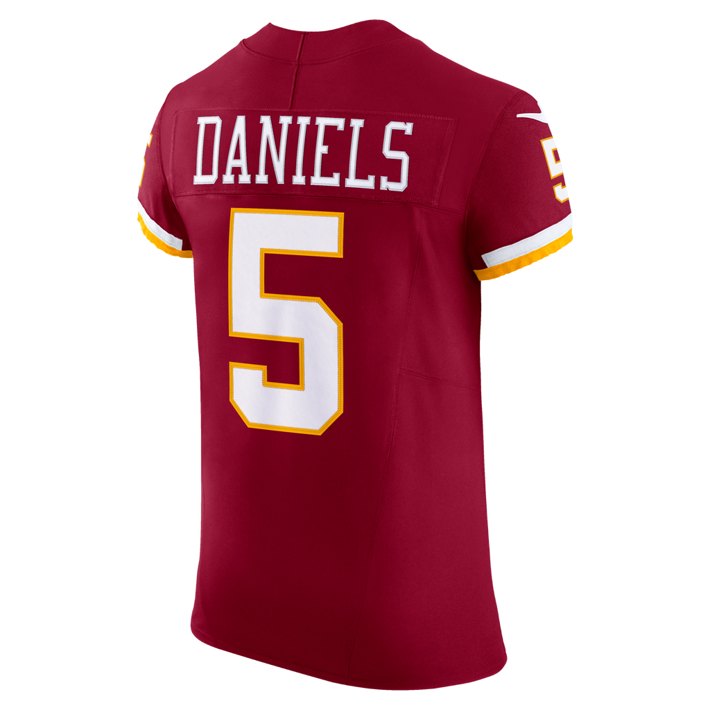 Washington Commanders Jayden Daniels Nike Burgundy Team Vapor F.U.S.E. Elite Jersey
