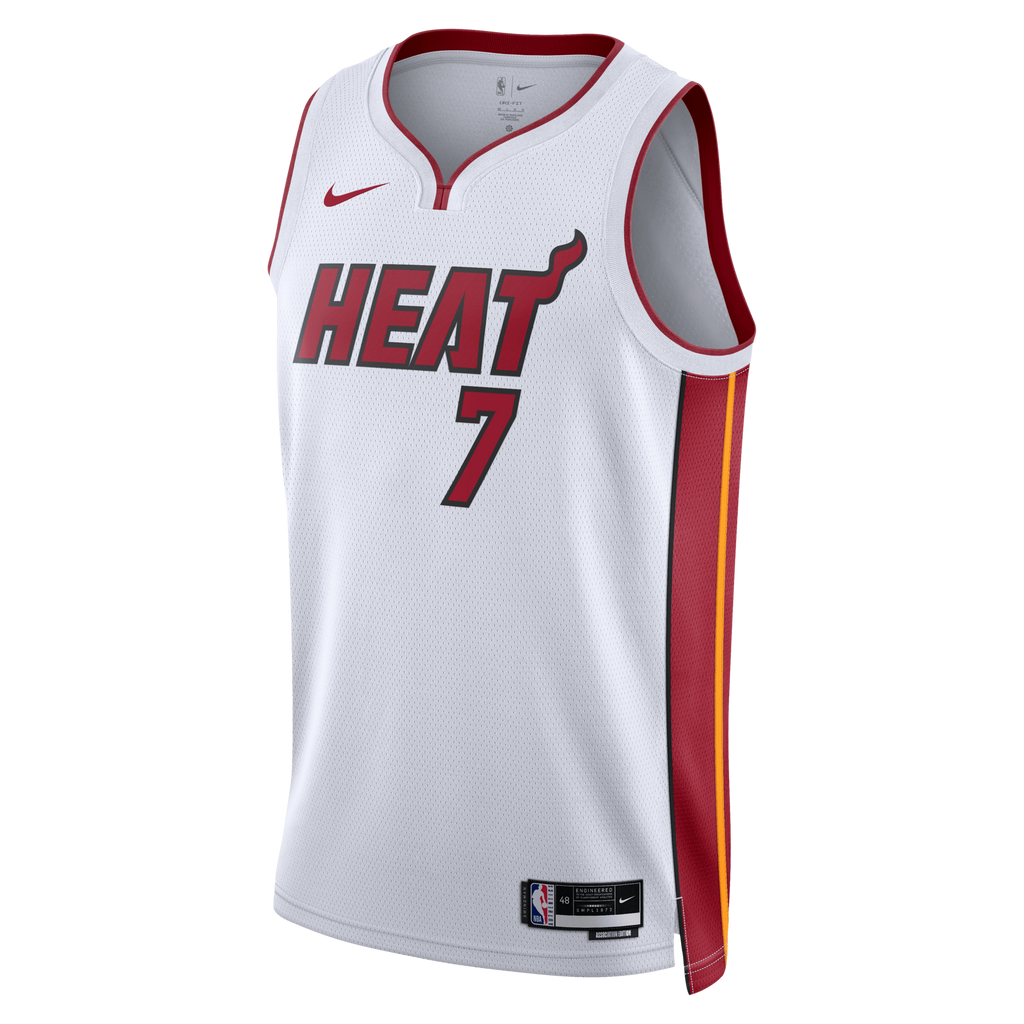 Miami Heat Nike Association Edition Swingman Jersey - White - Giannis Antetokounmpo