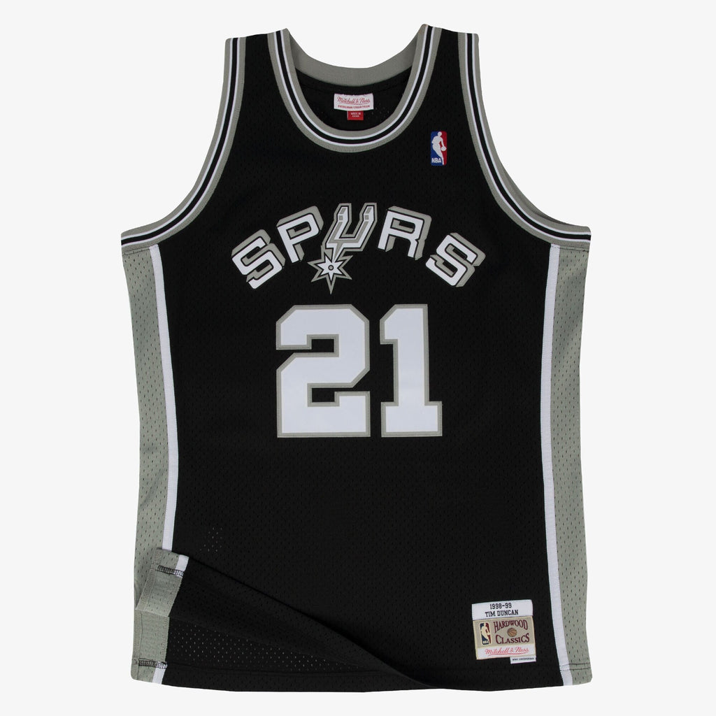 San Antonio Spurs Mitchell & Ness Swingman Jersey Road Tim Duncan 1998-99