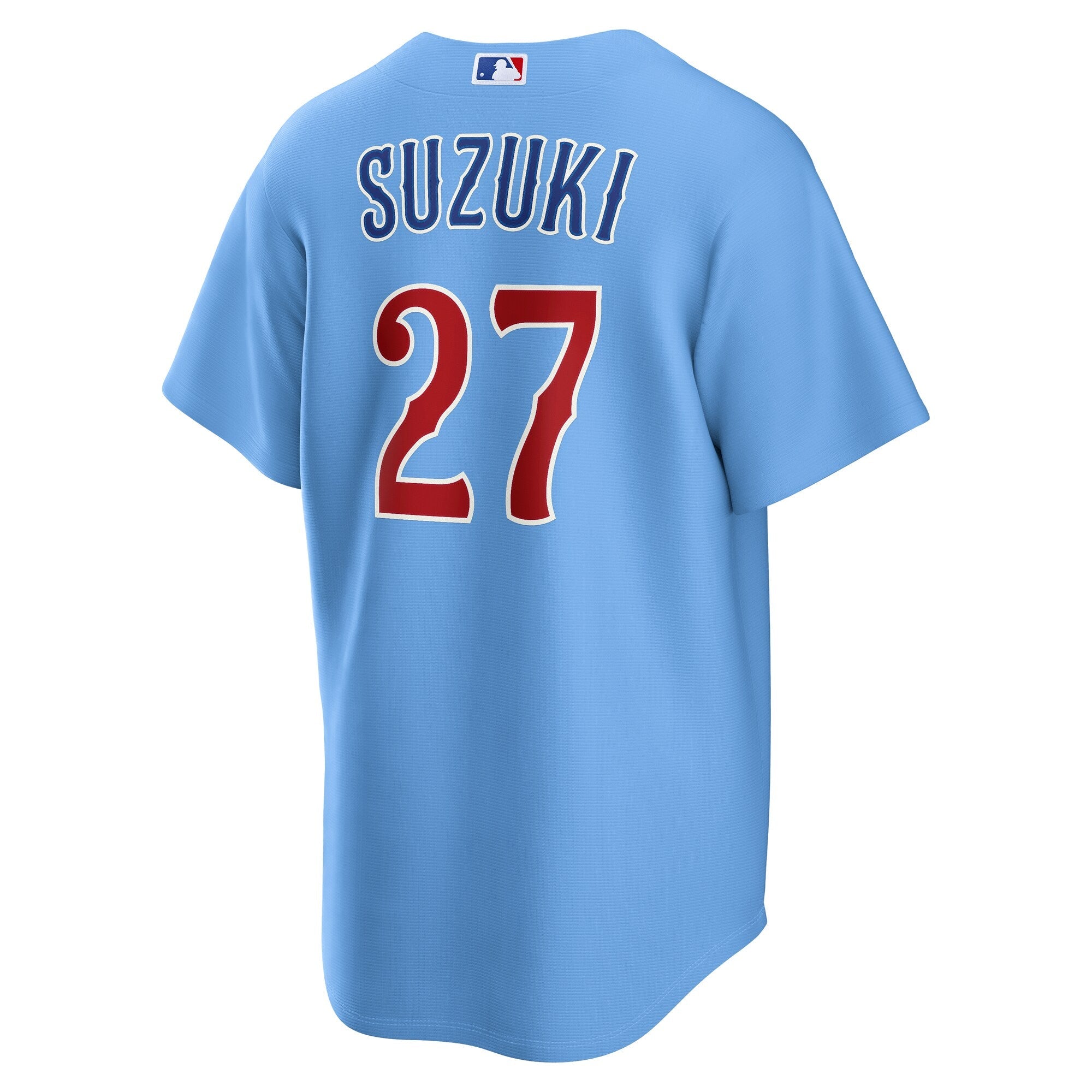 Chicago Cubs Seiya Suzuki Nike Light Blue Alternate Replica Jersey