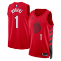 Portland Trail Blazers Jordan Brand Statement Edition Swingman Jersey - Red - Ja Morant