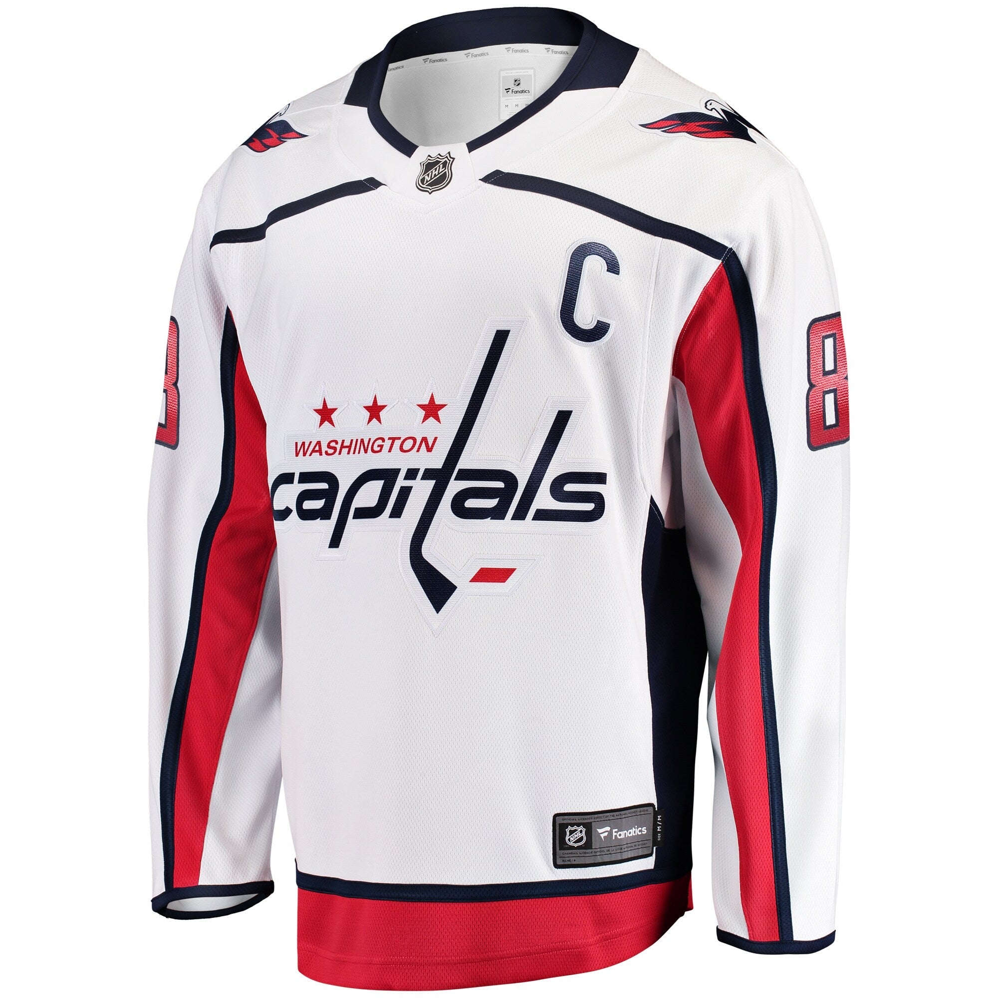 Washington Capitals Alexander Ovechkin Fanatics White Breakaway Jersey