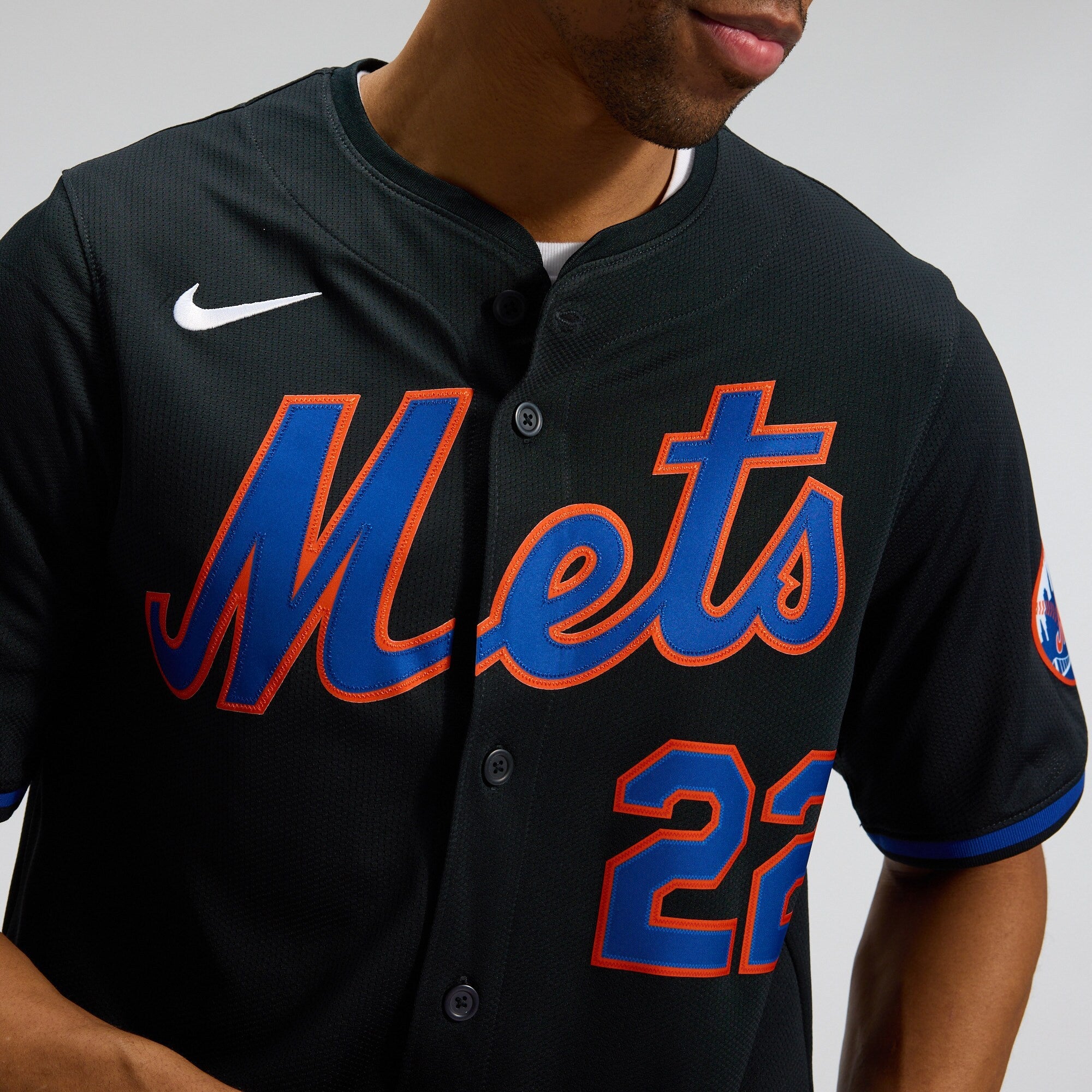 New York Mets Juan Soto Nike Black Alternate Limited Player Jersey