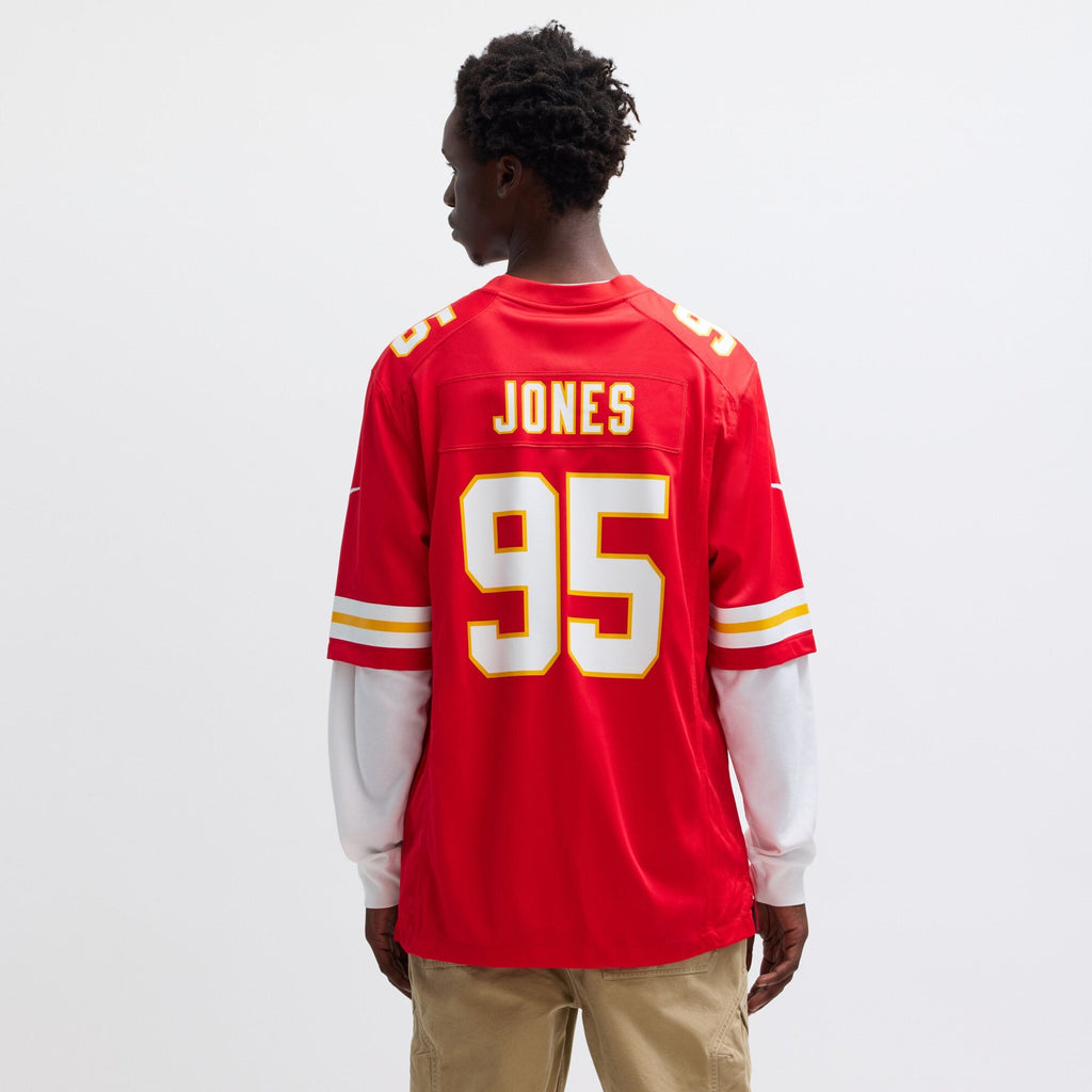 Kansas City Chiefs Chris Jones Nike Red Game Jersey
