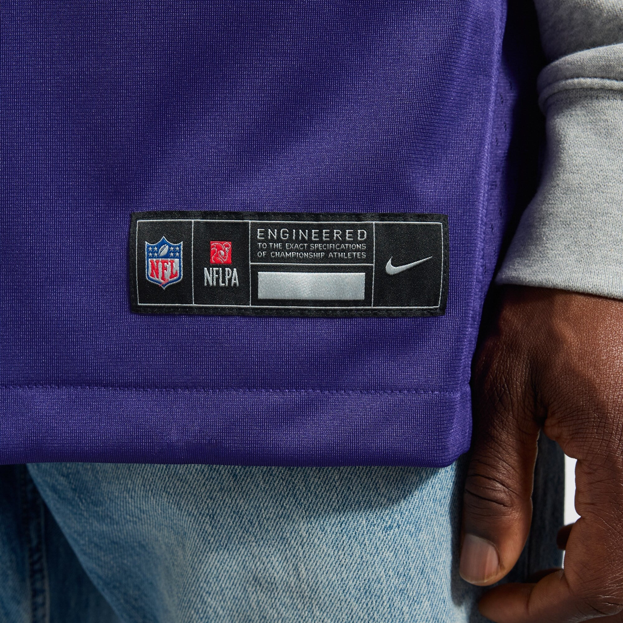 Baltimore Ravens Kyle Hamilton Nike Purple Alternate Game Jersey