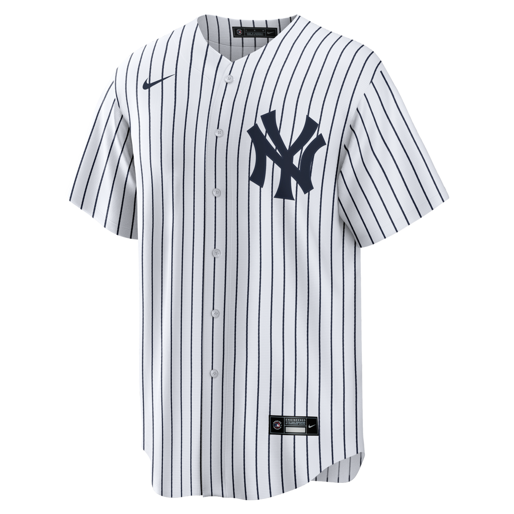 New York Yankees Nike White Home Big & Tall Replica Jersey