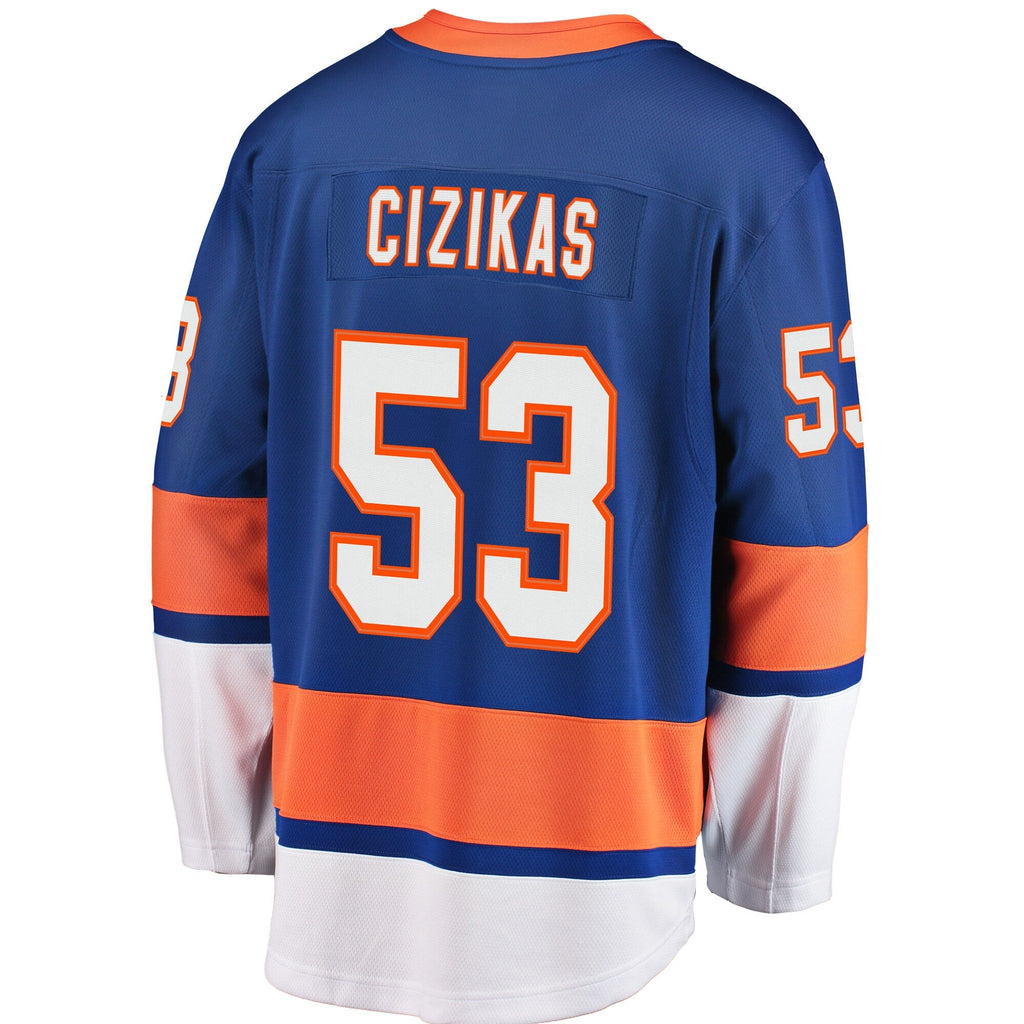New York Islanders Casey Cizikas Fanatics Royal Breakaway Player Jersey