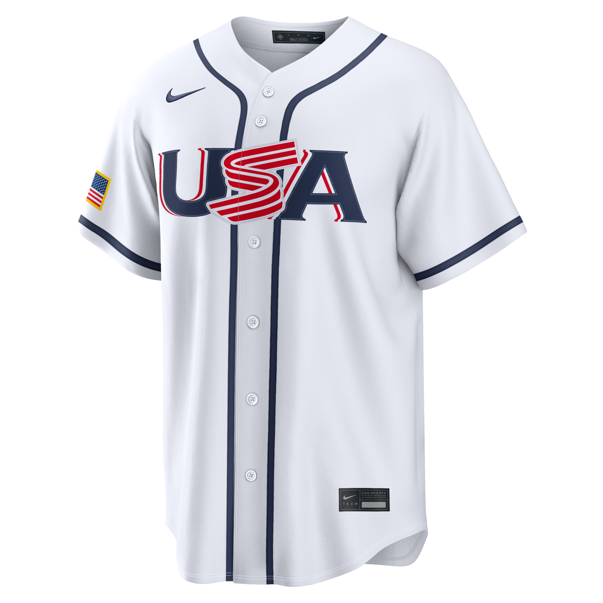 USA Baseball Tarik Skubal Nike White 2026 World Baseball Classic Home Stadium Jersey