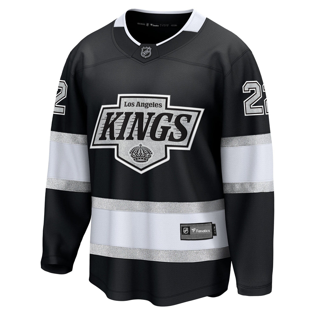 Los Angeles Kings Kevin Fiala Fanatics Black Home Breakaway Jersey