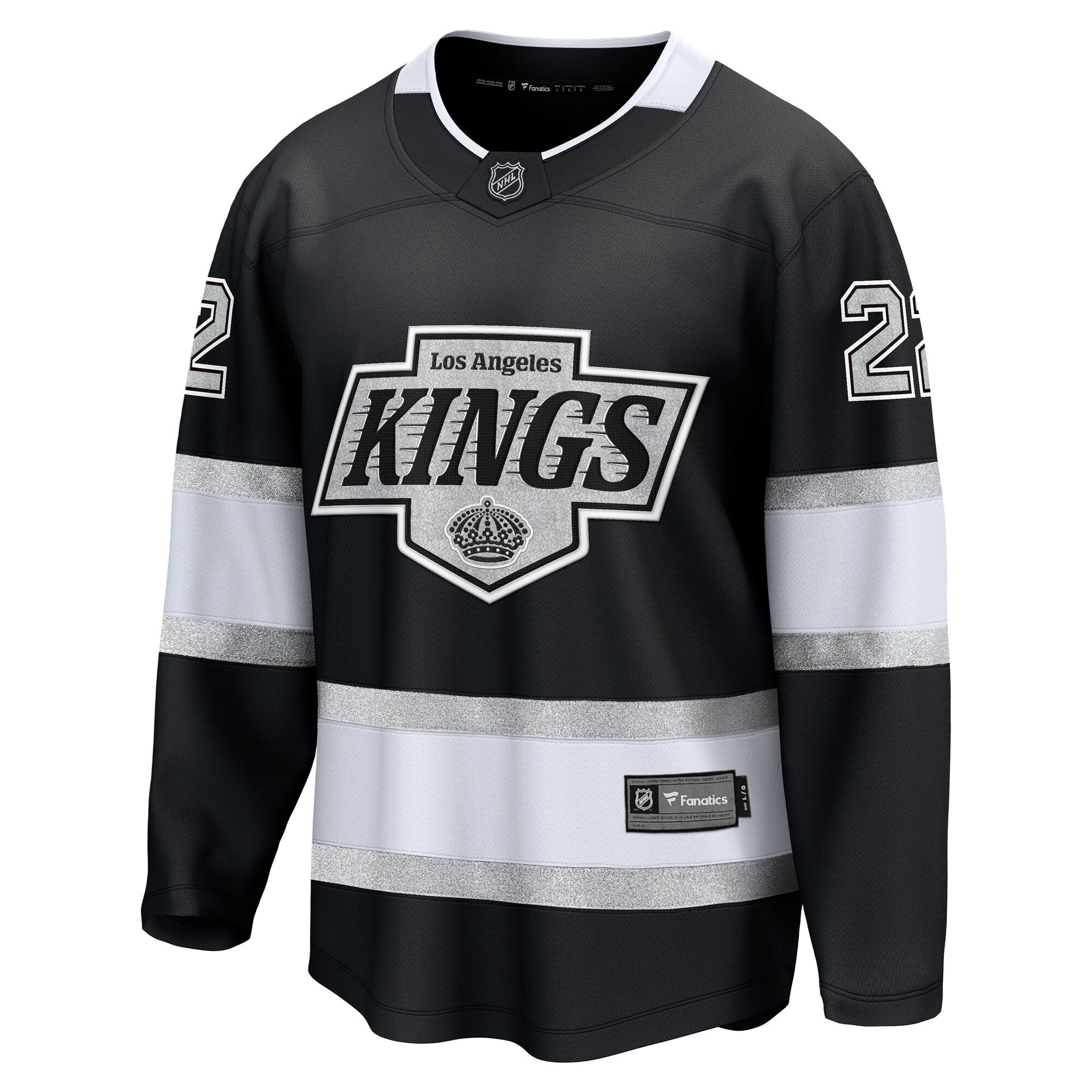 Los Angeles Kings Kevin Fiala Fanatics Black Home Breakaway Jersey