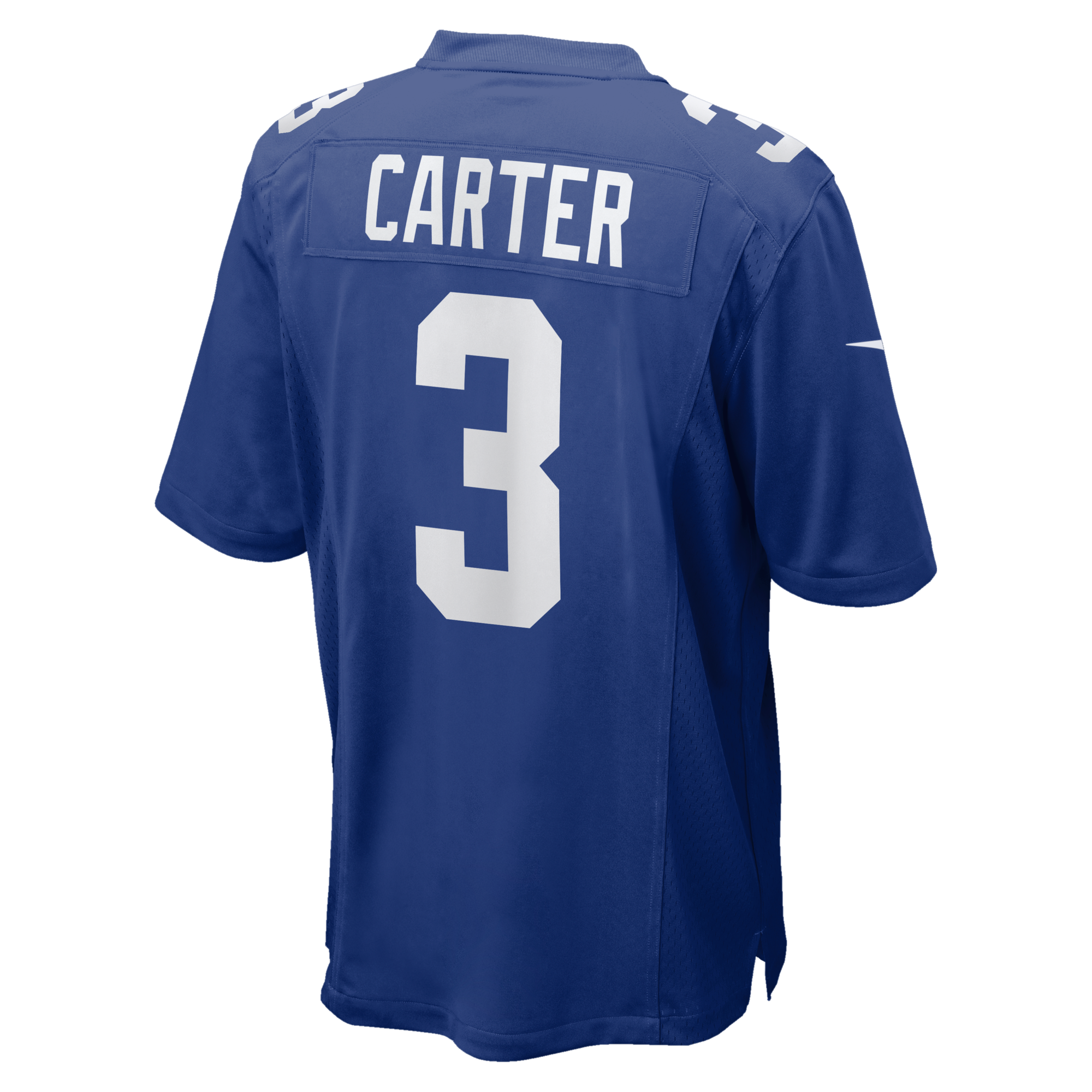 New York Giants Abdul Carter Nike Royal Team Game Jersey