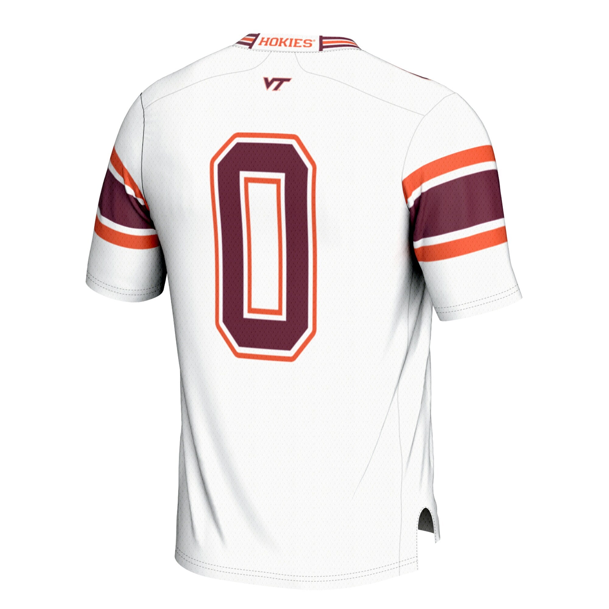 GameDay Greats #0 White Virginia Tech Hokies Football Jersey