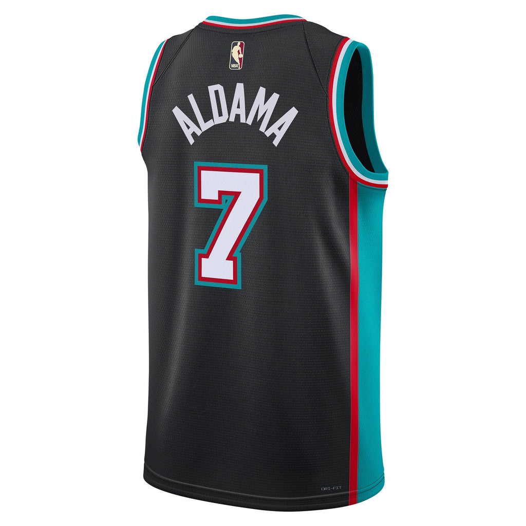 Memphis Grizzlies Nike Classic Edition Jersey - Black - Santi Aldama