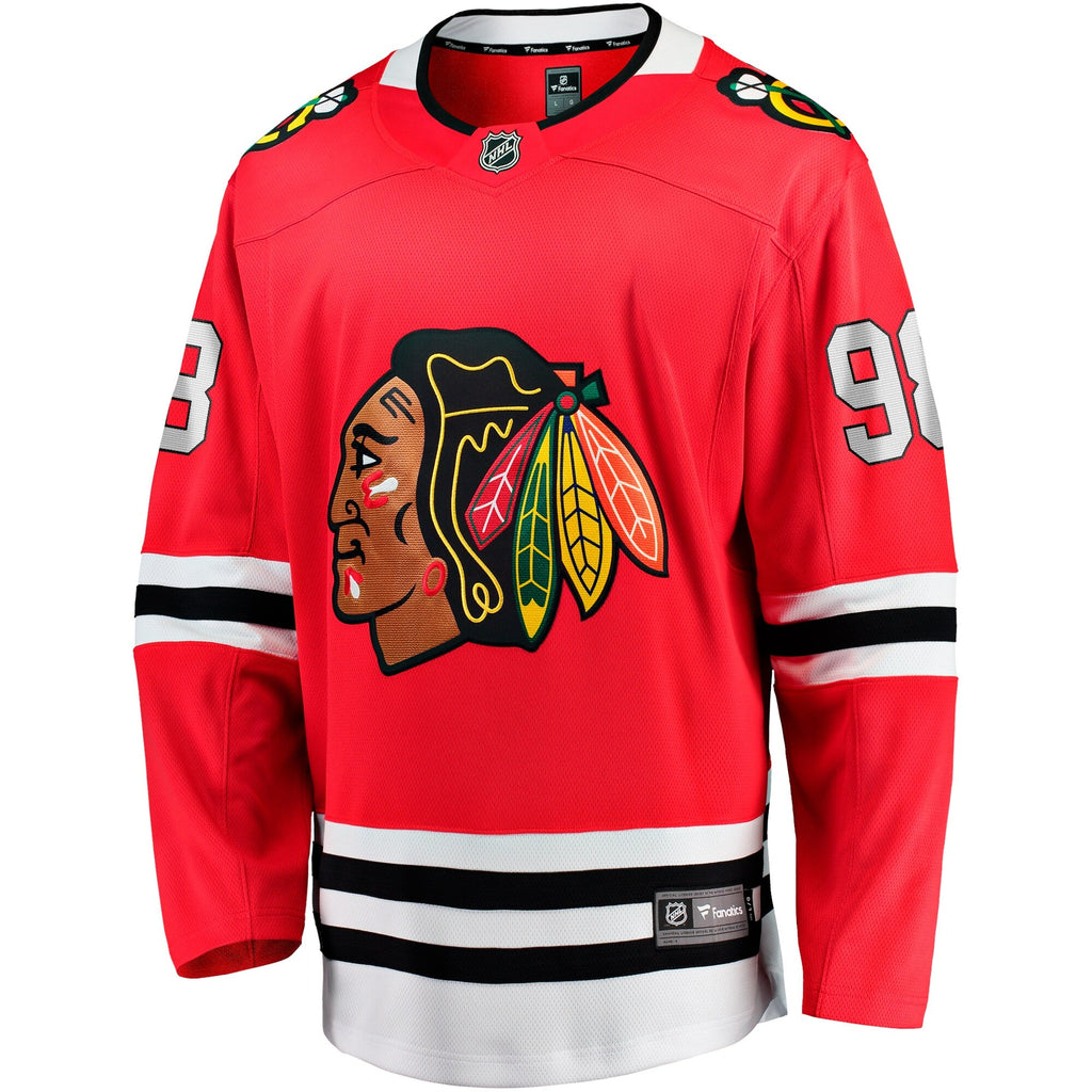 Chicago Blackhawks Connor Bedard Fanatics Red Home Breakaway Player Jersey