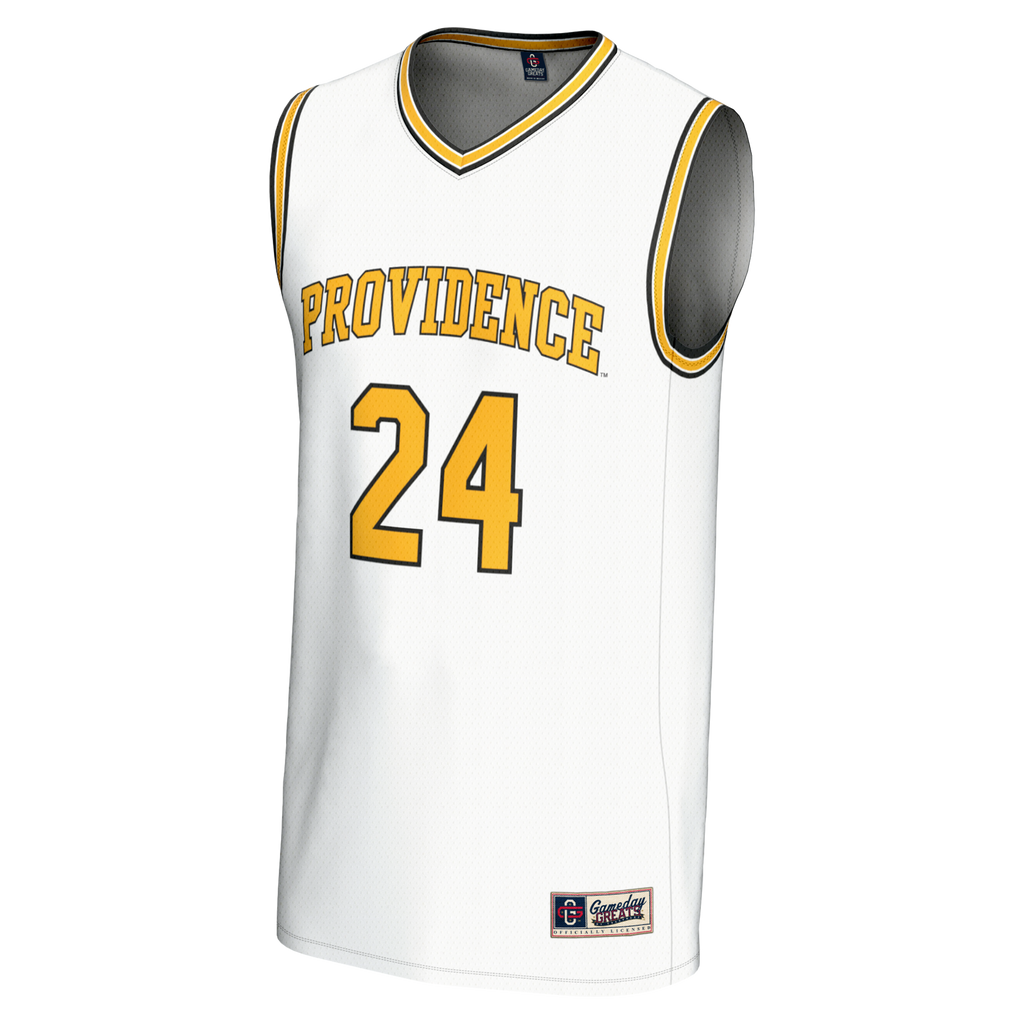 GameDay Greats #24 White Providence Friars Lightweight Basketball Jersey