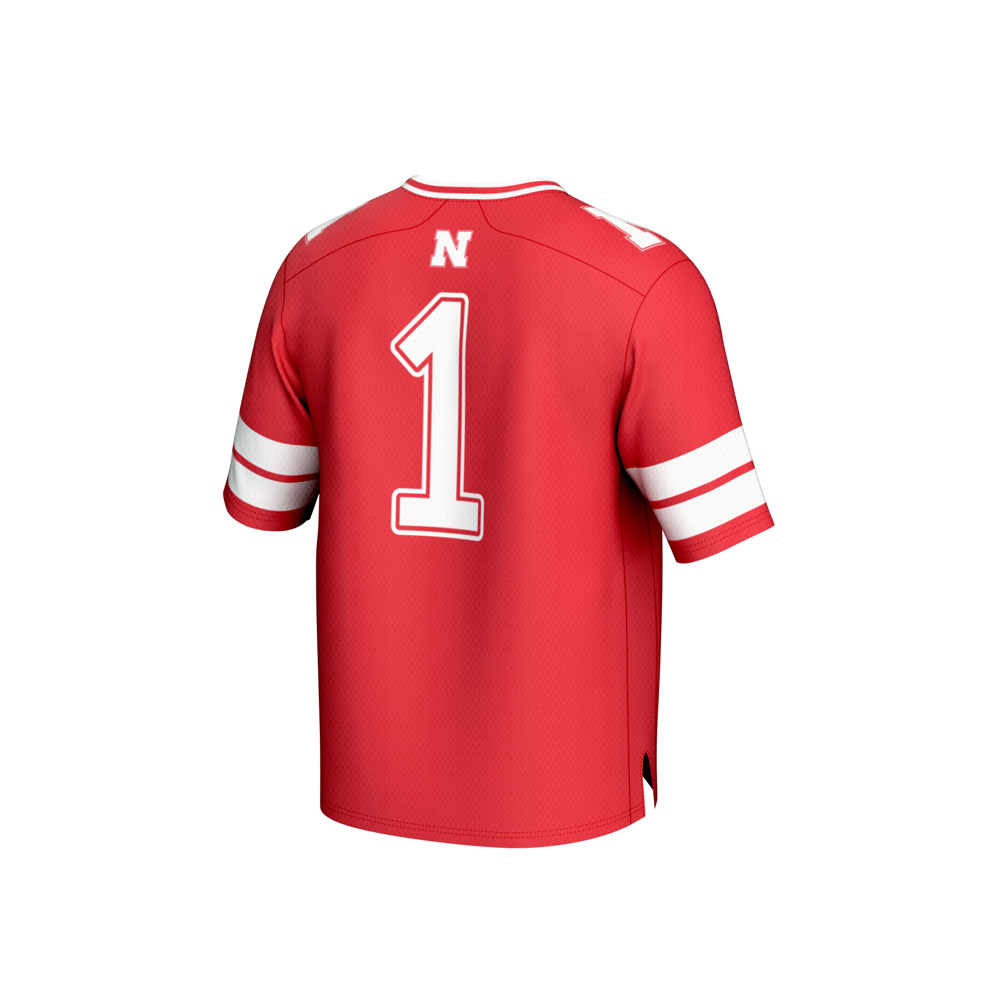 GameDay Greats #1 Scarlet Nebraska Huskers Lightweight Collegiate Football Fashion Jersey