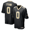 New Orleans Saints Jordyn Tyson Nike Black 2026 NFL Draft First Round Pick No. 8 Team Game Jersey