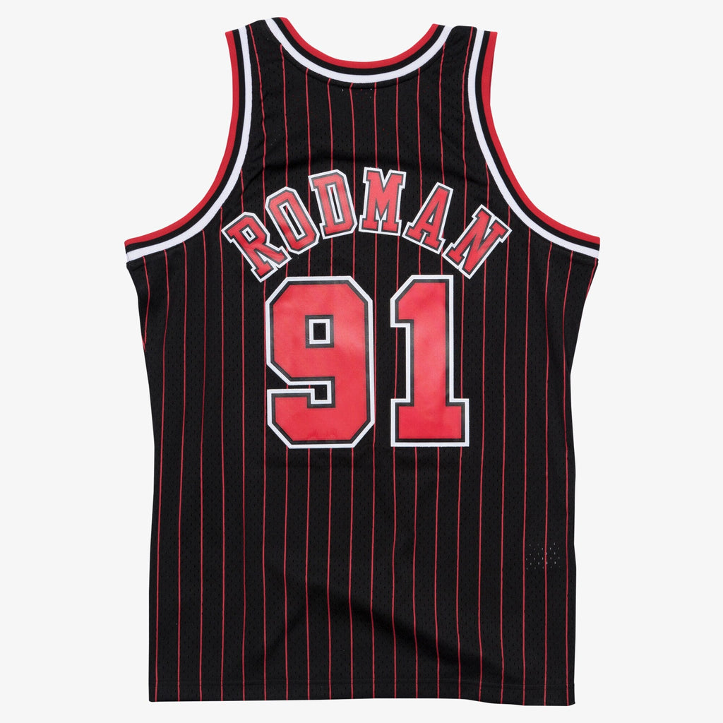 Chicago Bulls Mitchell & Ness Swingman Jersey Alternate Dennis Rodman 1995-96