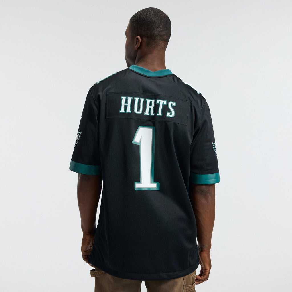Philadelphia Eagles Jalen Hurts Nike Black Alternate Game Jersey