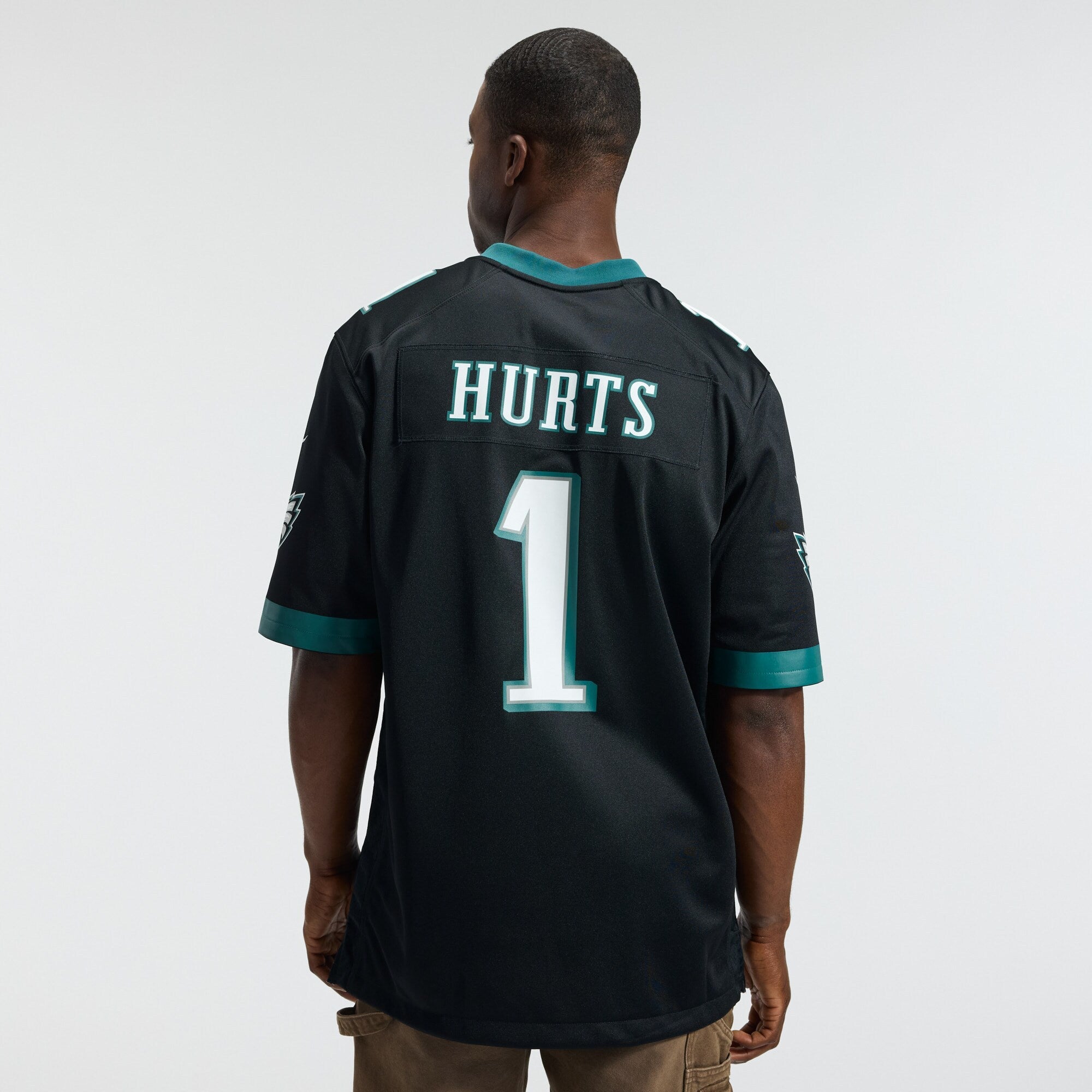 Philadelphia Eagles Jalen Hurts Nike Black Alternate Game Jersey
