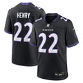 Baltimore Ravens Derrick Henry Nike Black Alternate Game Jersey
