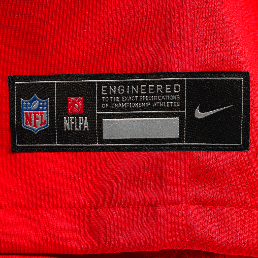 New England Patriots A.J. Brown Nike Red Game Jersey